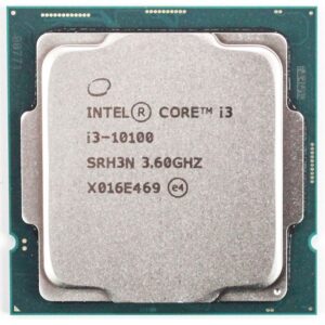 پردازنده Intel سری Coffee Lake مدل Core i3-10100
