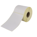 لیبل کاغذی تک ردیفه 100x150 میلیمتر